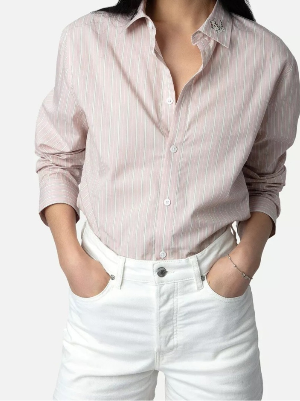 New ZADIG & VOLTAIRE SYDNA RAYE COOL CAT PRIMEROSE